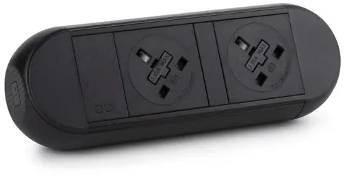 ABL Chroma Module - 2 Mains Power - Black