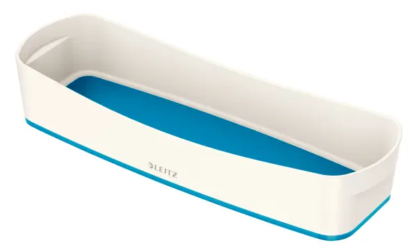 Leitz Mybox Long Organiser Tray - White and Blue