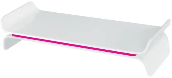 Leitz Ergo Wow Adjustable Monitor Stand Pink