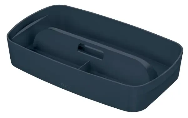 Leitz Cosy Glass Desk Notepad, W 307 X H 56 X D 181 Mm, Velvet Grey