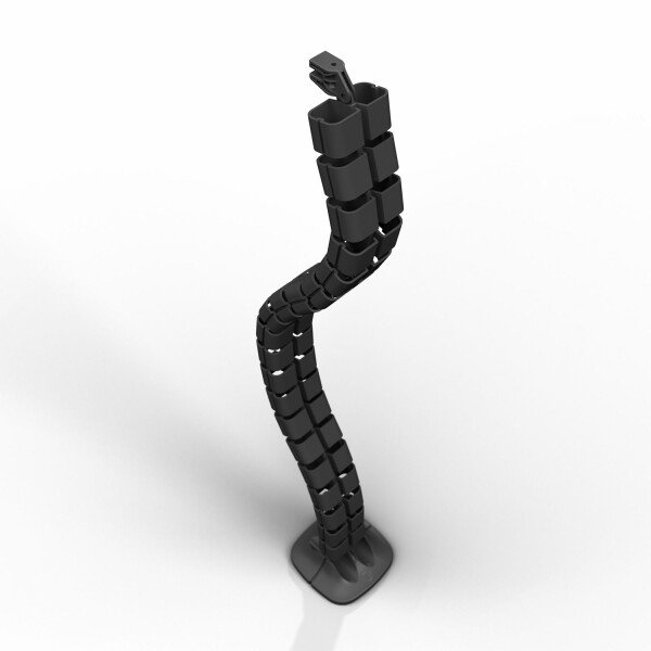 Metalicon Linx Vertical Cable Spine 33 Vertebrae - No Base - Black