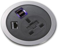 Metalicon Powerone Power Module 1 Power, 1 Smart Charge, 2 USB -No Switch