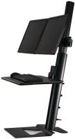 Metalicon i-Stand Dual Monitor Screen Sit-Stand Workstations