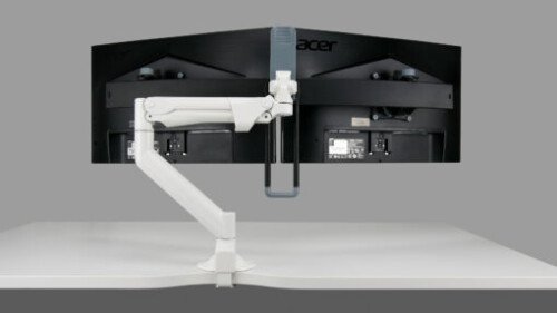 Metalicon Levo Twin Rail to Convert Single Arm to Dual Screens / Monitors