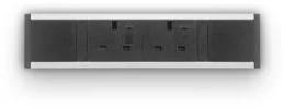 Metalicon Powerlink Under Desk Power Module - 2 Power Sockets - 2m Mains Lead