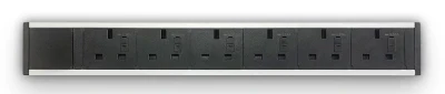 Metalicon Powerlink Under Desk Power Module - 6 Power Sockets