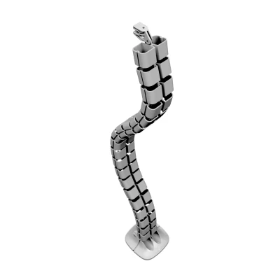Metalicon Linx Vertical Cable Spine for Standard Desk - 20 Vertebrae and Weighted Base