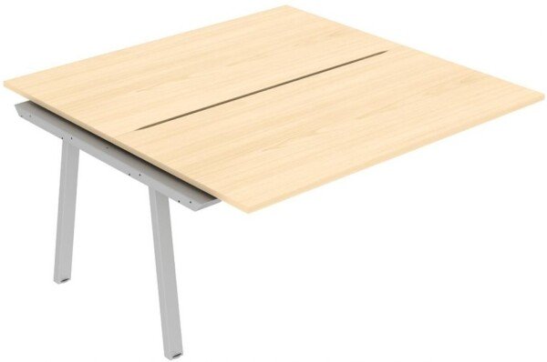 Elite Linnea Double Bench with Shared Inset Leg 2000 x 1200mm