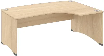 Elite Windsor Bow Fronted Crescent Desk