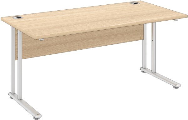 Elite Flexi Rectangular Desk with Twin Cantilever Legs - 1200mm x 800mm