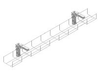 Lavoro Pathway Cable Tray - (w) 600mm